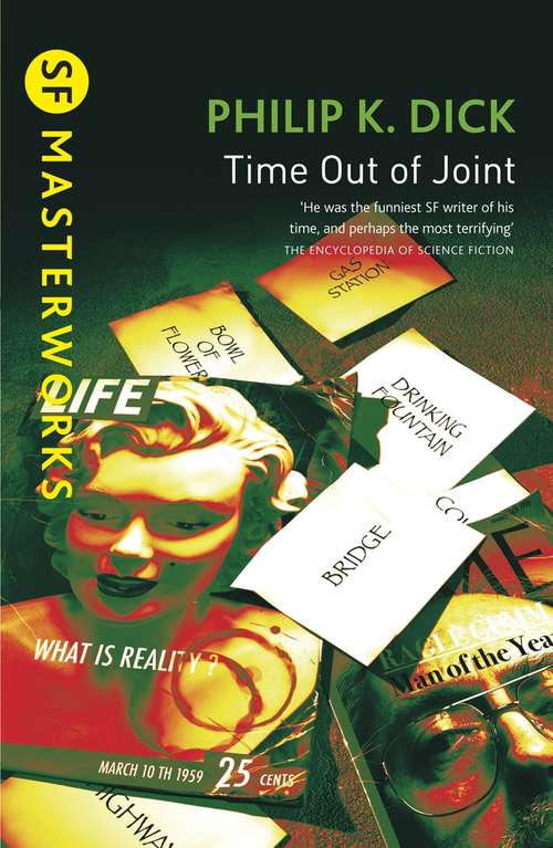 Book cover of Time Out Of Joint (S.F. MASTERWORKS)