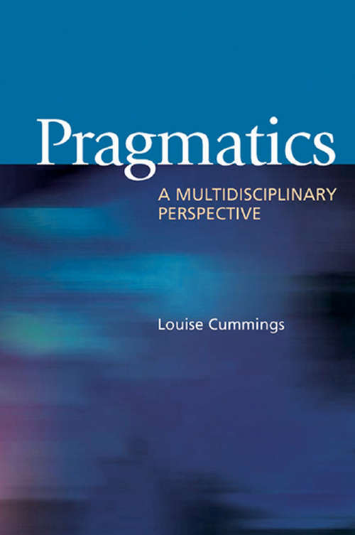 Book cover of Pragmatics: A Multidisciplinary Perspective