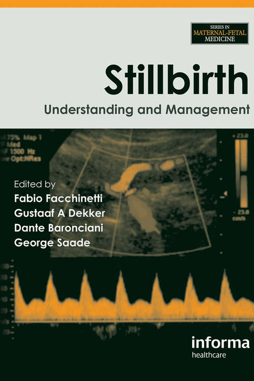 Book cover of Stillbirth: Understanding and Management