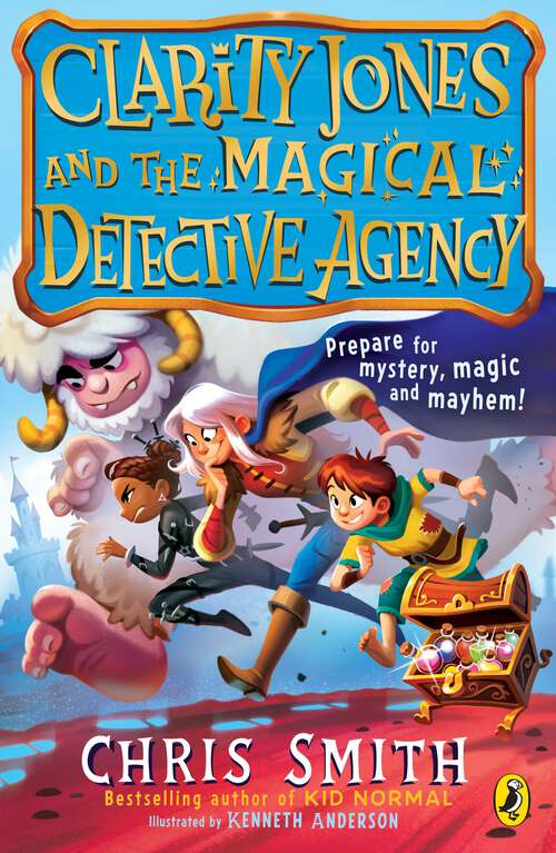 Book cover of Clarity Jones and the Magical Detective Agency