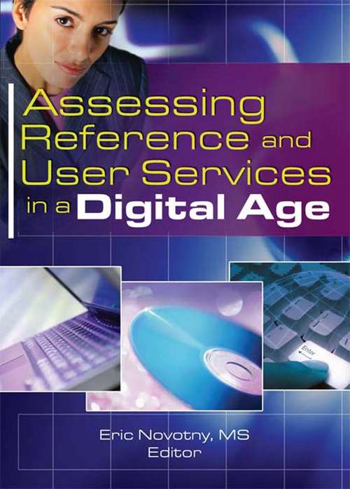 Book cover of Assessing Reference and User Services in a Digital Age