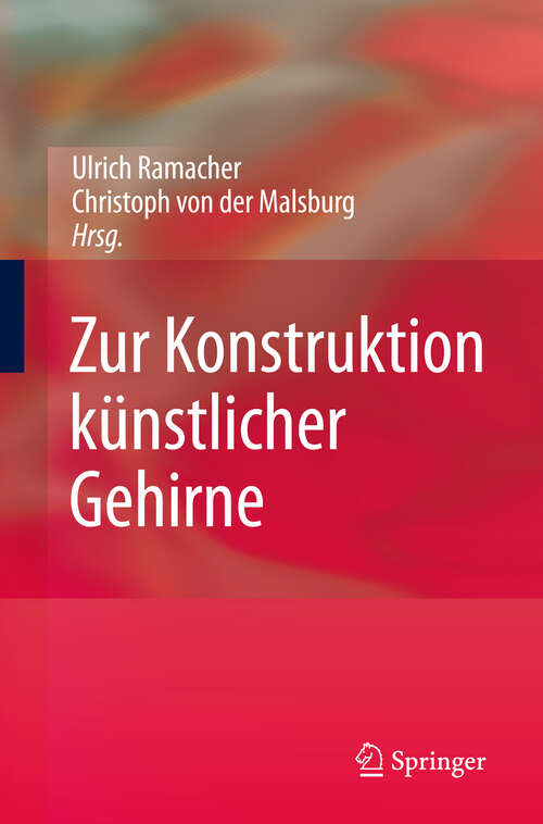 Book cover of Zur Konstruktion künstlicher Gehirne (2009)
