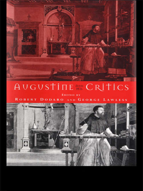 Book cover of Augustine and his Critics