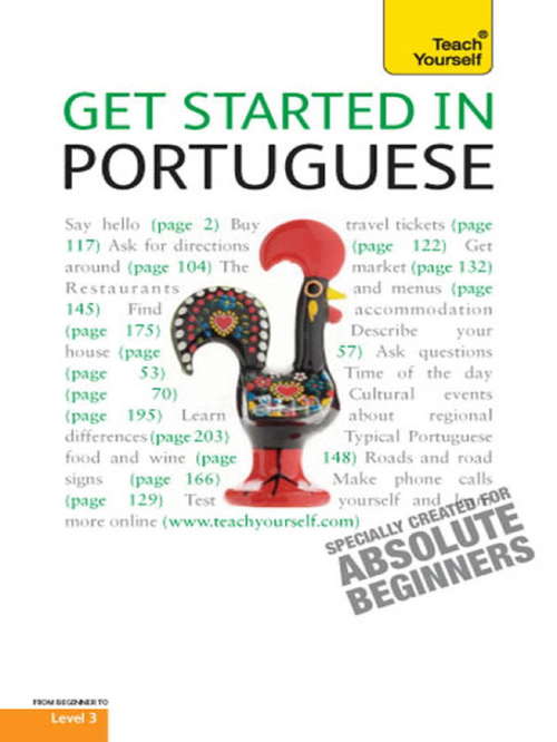 Book cover of Get Started in Beginner's Portuguese: Teach Yourself (4) (Ty: Language Guides)
