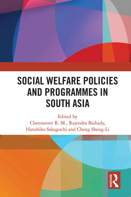 Book cover of Social Welfare Policies and Programmes in South Asia