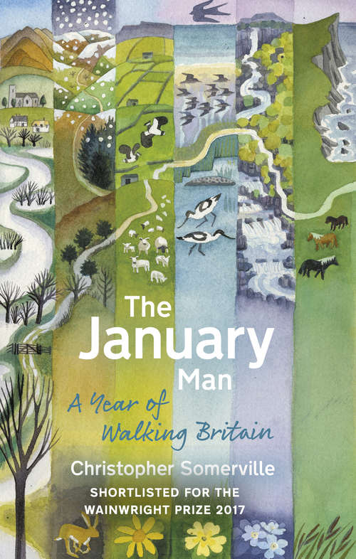 Book cover of The January Man: A Year of Walking Britain