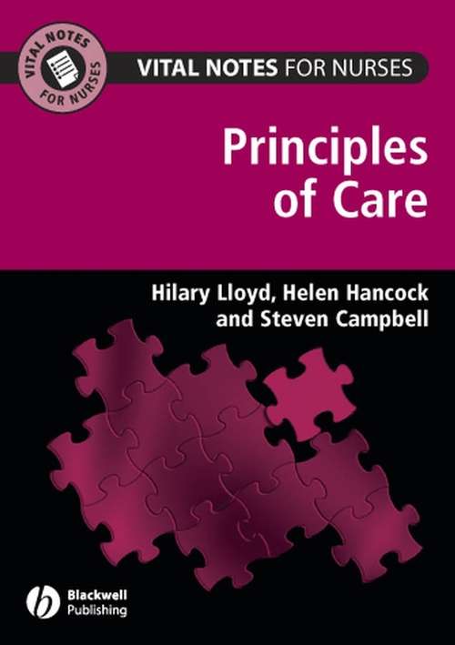Book cover of Vital Notes for Nurses: Principles of Care (Vital Notes for Nurses #15)