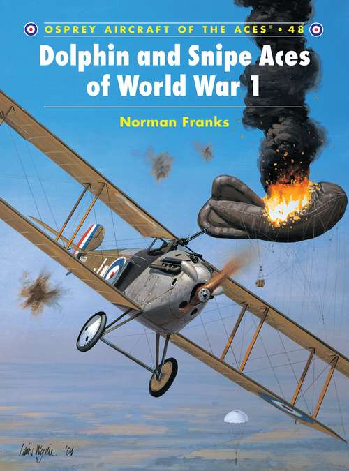 Book cover of Dolphin and Snipe Aces of World War 1 (Aircraft of the Aces)
