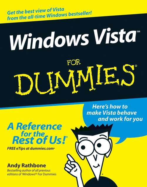 Book cover of Windows Vista For Dummies