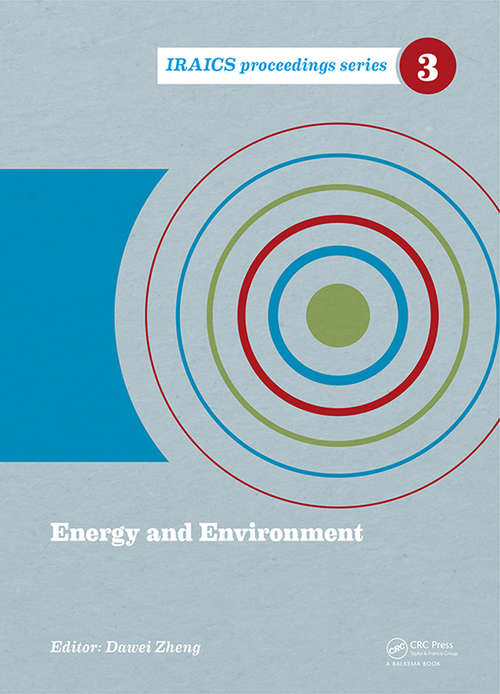 Book cover of Energy and Environment: Proceedings of the 2014 International Conference on Energy and Environment (ICEE 2014), June 26-27, Beijing, China