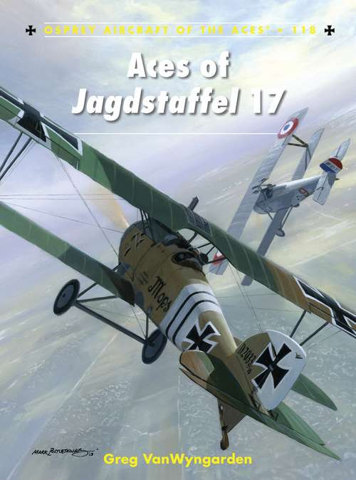 Book cover of Aces of Jagdstaffel 17 (Aircraft of the Aces)