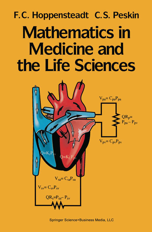 Book cover of Mathematics in Medicine and the Life Sciences (1992) (Texts in Applied Mathematics #10)