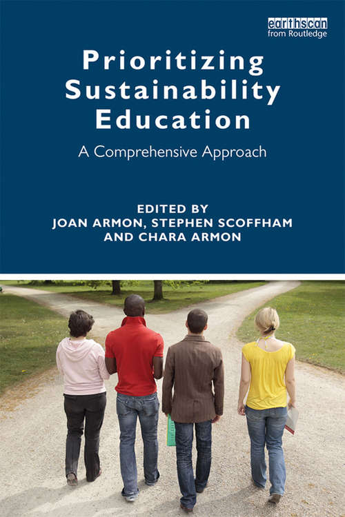 Book cover of Prioritizing Sustainability Education: A Comprehensive Approach