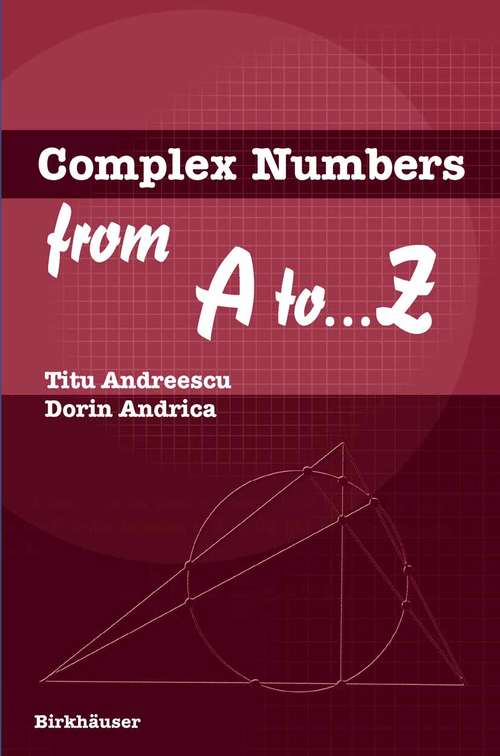 Book cover of Complex Numbers from A to ...Z (2005)