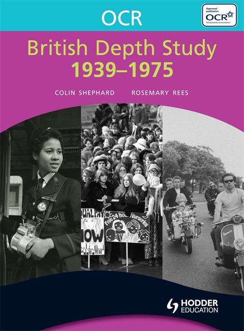 Book cover of OCR British Depth Study, 1939-1975 (OCR Modular History) (PDF)