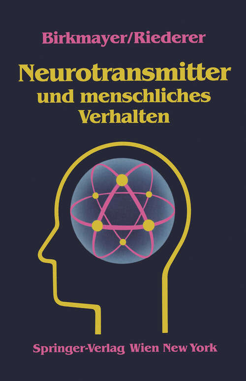 Book cover of Neurotransmitter und menschliches Verhalten (1986)