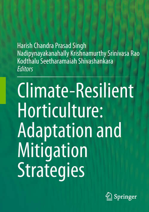 Book cover of Climate-Resilient Horticulture: Adaptation and Mitigation Strategies (2013)