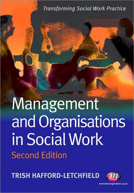 Book cover of Management and Organisations in Social Work