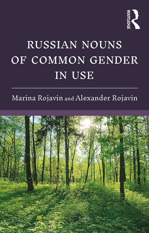 Book cover of Russian Nouns of Common Gender in Use
