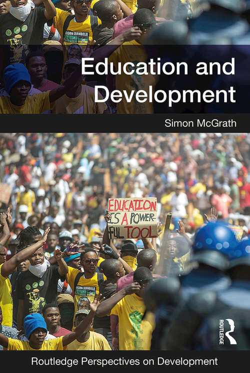 Book cover of Education and Development (Routledge Perspectives on Development)