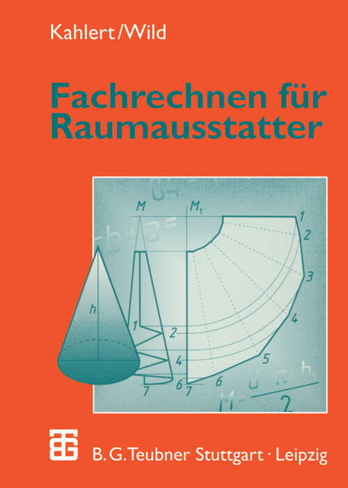 Book cover of Fachrechnen für Raumausstatter (4., neubearb. u. erw. Aufl. 1999)