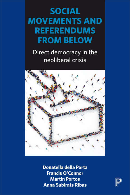 Book cover of Social movements and referendums from below: Direct democracy in the neoliberal crisis