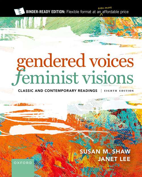 Book cover of Gendered Voices, Feminist Visions