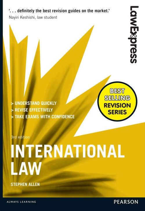 Book cover of Law Express: International Law