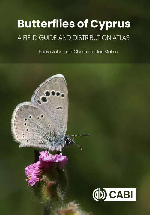 Book cover of Butterflies of Cyprus: A Field Guide and Distribution Atlas