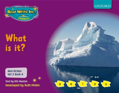 Book cover of Read Write Inc. Phonics: What is it (PDF)