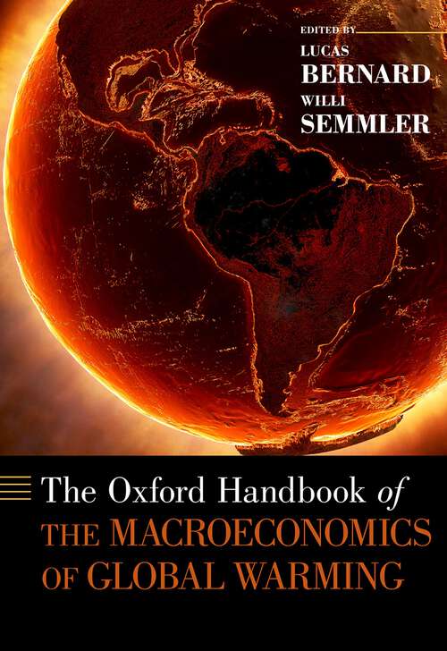 Book cover of The Oxford Handbook of the Macroeconomics of Global Warming (Oxford Handbooks)