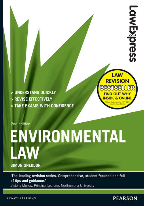 Book cover of Law Express: Environmental Law (2) (Law Express)