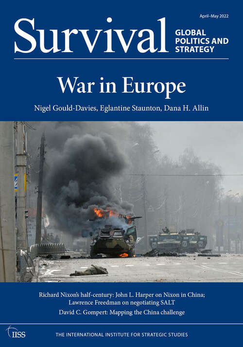Book cover of Survival: War in Europe