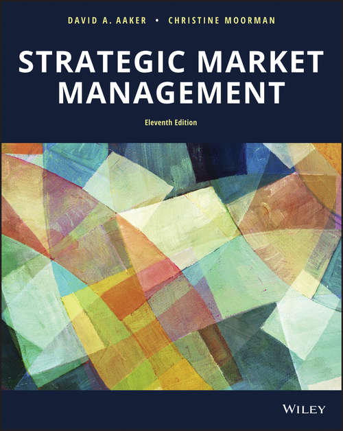Book cover of Strategic Market Management