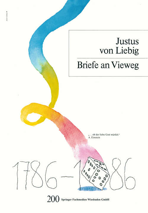 Book cover of Briefe an Vieweg (1986)
