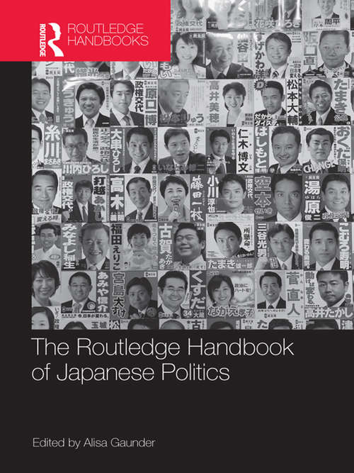 Book cover of The Routledge Handbook of Japanese Politics