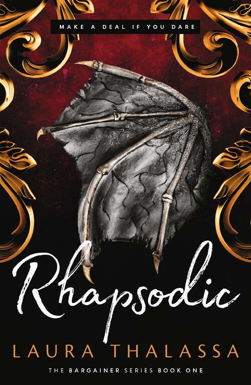 Book cover of Rhapsodic: Bestselling smash-hit dark fantasy romance! (The Bargainer Series #1)