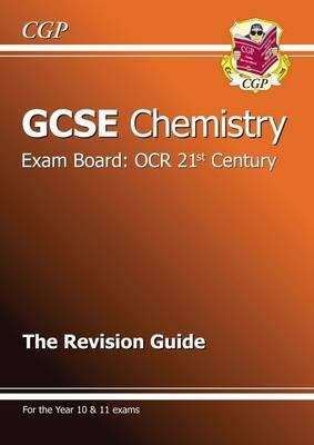 Book cover of GCSE Chemistry OCR 21st Century Revision Guide (PDF)