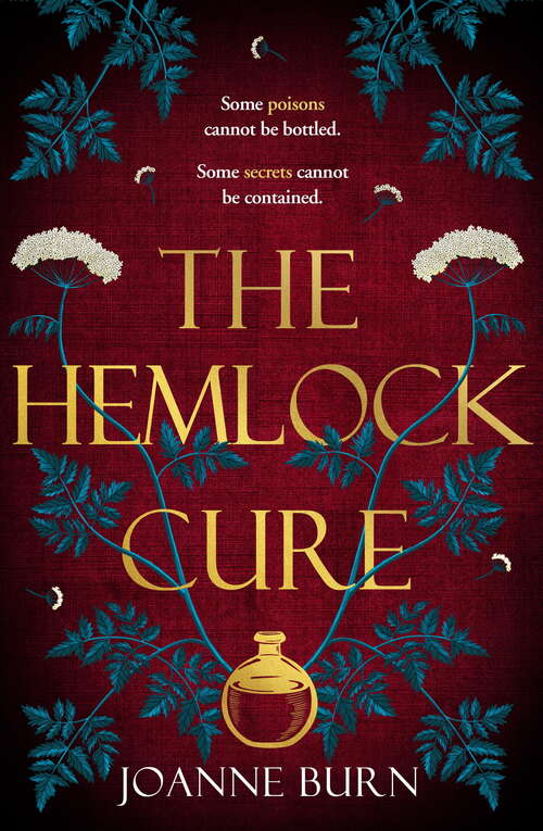 Book cover of The Hemlock Cure: "A beautifully written story of the women of Eyam" Jennifer Saint, author of ARIADNE