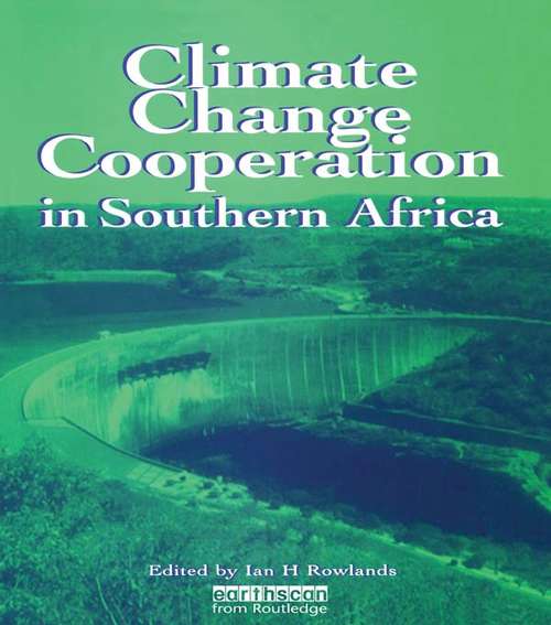 Book cover of Climate Change Cooperation in Southern Africa