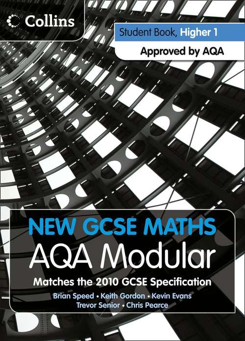 Book cover of New GCSE Maths AQA Modular: Student Book, Higher 1 (PDF)