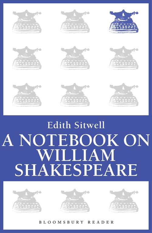 Book cover of A Notebook on William Shakespeare