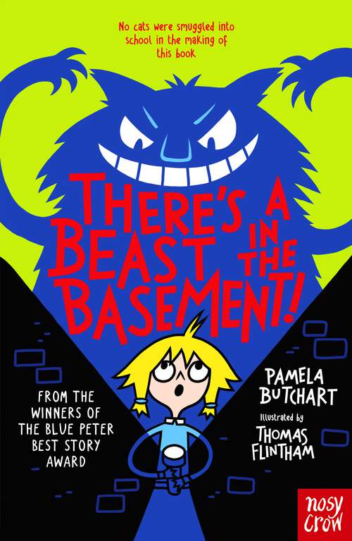 Book cover of There’s a Beast in the Basement! (Baby Aliens #13)