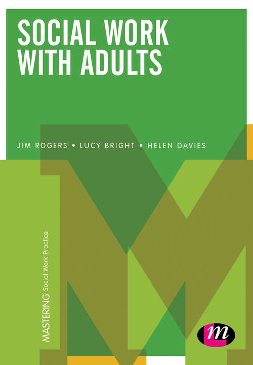 Book cover of Social Work with Adults (PDF)