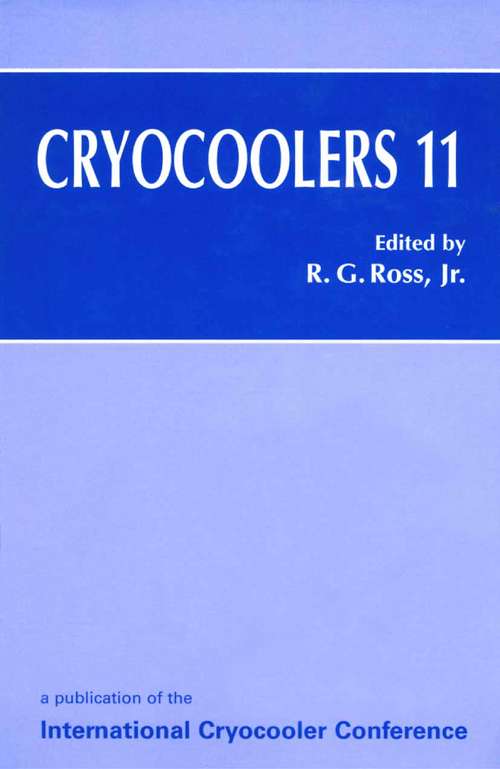 Book cover of Cryocoolers 11 (2001)