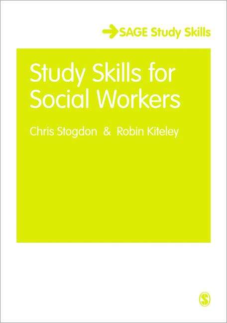 Book cover of Study Skills For Social Workers (PDF)