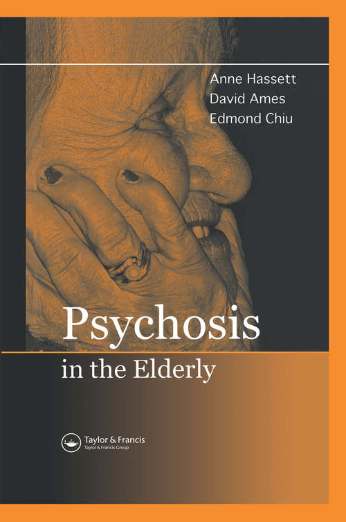 Book cover of Psychosis in the Elderly