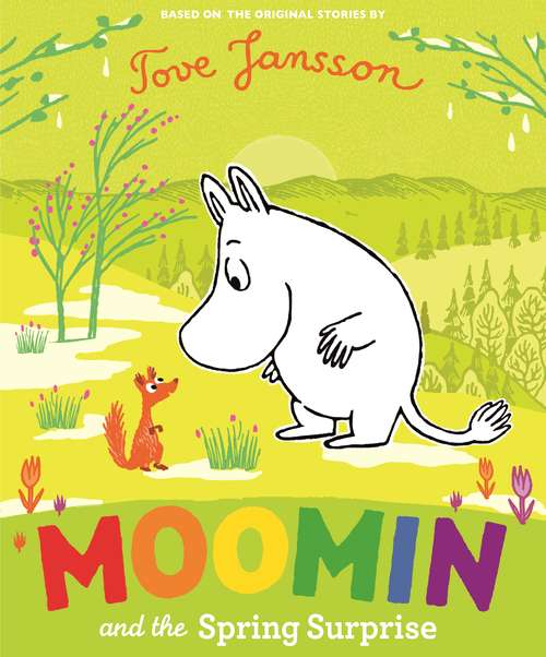 Book cover of Moomin and the Spring Surprise