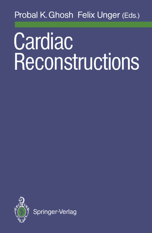Book cover of Cardiac Reconstructions (1989)
