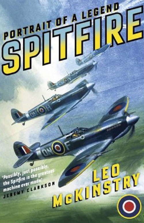 Book cover of Spitfire: Portrait of a Legend